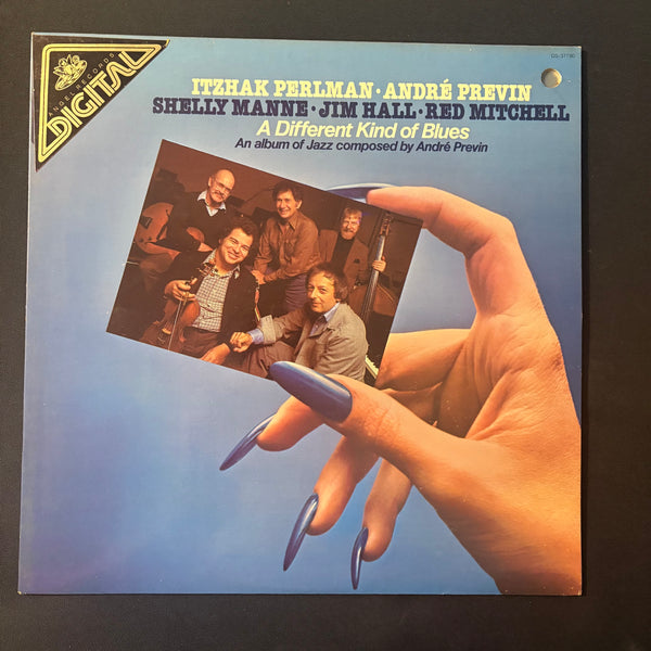 LP Itzhak Perlman, Andre Previn 'A Different Kind of Blues' (1980) VG+/VG+ vinyl record
