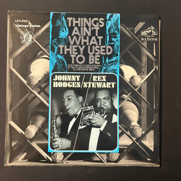 LP Johnny Hodges Rex Stewart 'Things Ain't What They Used To Be' (1966) VG+/VG jazz vinyl record