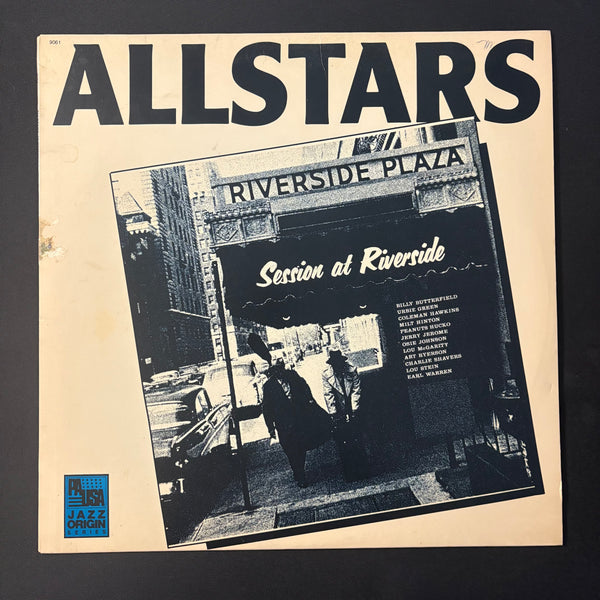 LP Allstars 'Session At Riverside' (1986) VG+/VG vinyl record jazz