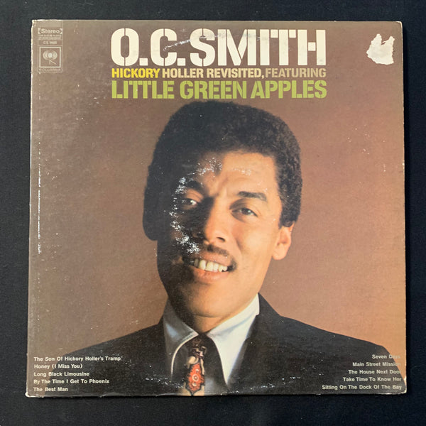 LP O.C. Smith 'Hickory Holler Revisited, Featuring Little Green Apples' (1968) soul jazz VG+/VG vinyl record