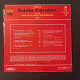 LP Eddie Condon 'Here Is Eddie Condon At His Rare of All Rarest Performances Vol. 1' (1981) VG+/VG+ vinyl record
