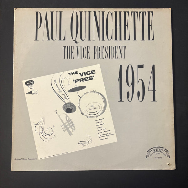 LP Paul Quinchette 'The Vice President' tenor sax jazz VG+/VG vinyl record