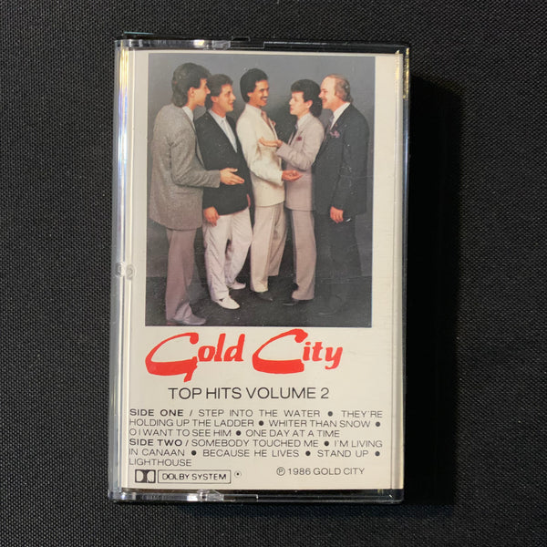 CASSETTE Gold City 'Top Hits Volume 2' (1986) southern gospel tape