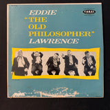 LP Eddie Lawrence 'The Old Philosopher' (1957) VG/G comedy vinyl record