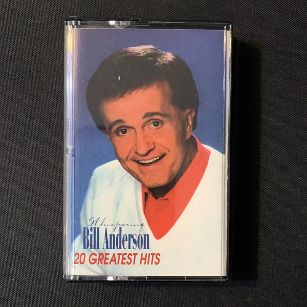 CASSETTE Bill Anderson 'Whispering Bill Anderson 20 Greatest Hits' (1995)