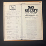LP Sax Greats (1971) VG+/VG+ jazz vinyl record Stan Getz, Coleman Hawkins, Don Byas