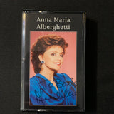 CASSETTE Anna Maria Alberghetti self-titled Tony Award winning soprano autographed tape