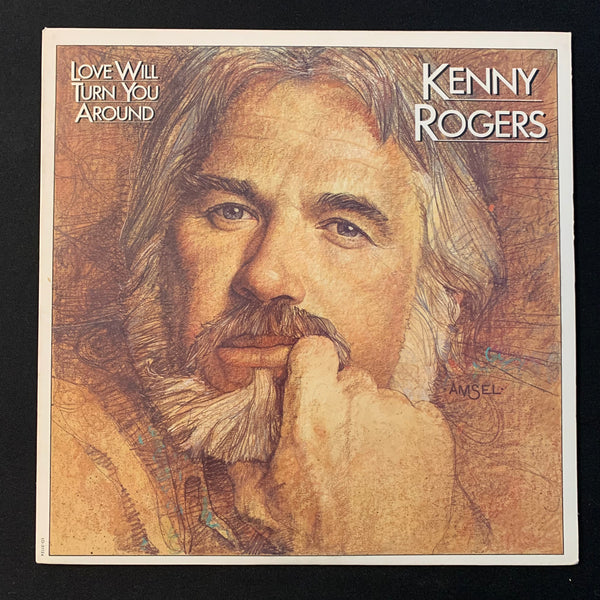 LP Kenny Rogers 'Love Will Turn You Around' (1982) VG+/VG+ pop country vinyl record