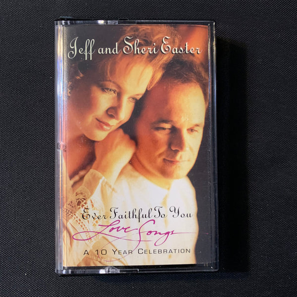 CASSETTE Jeff and Sheri Easter 'Ever Faithful To You' (1995) Christian duo