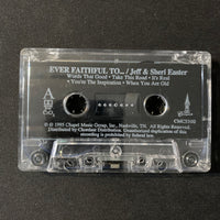 CASSETTE Jeff and Sheri Easter 'Ever Faithful To You' (1995) Christian duo