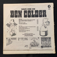 LP Ben Colder 'Have One On Ben Colder' (1969) VG+/VG comedy novelty country vinyl record