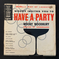 LP Woody Woodbury 'Have a Party' (1961) double album VG+/G+ vinyl record