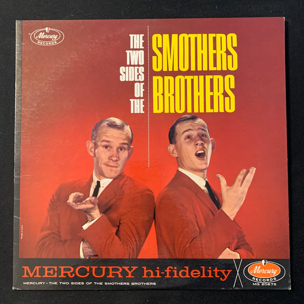 LP Smothers Brothers 'Two Sides of the Smothers Brothers' (1962) VG/VG+ comedy vinyl record