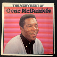 LP Gene McDaniels 'Very Best Of' (1975) VG+/VG soul R&B vinyl record