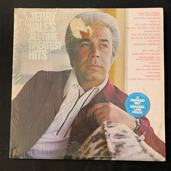LP Jerry Vale 'All-Time Greatest Hits' VG+/VG double album vinyl record
