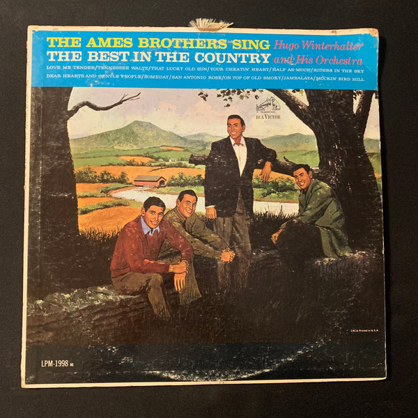 LP Ames Brothers 'Sing the Best In the Country' (1959) VG+/G+ vinyl record