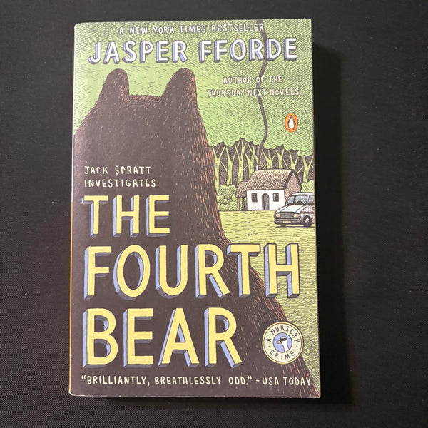 BOOK Jasper Fforde 'The Fourth Bear' (2006) PB humor mystery fiction