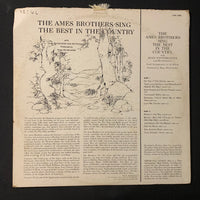 LP Ames Brothers 'Sing the Best In the Country' (1959) VG+/G+ vinyl record