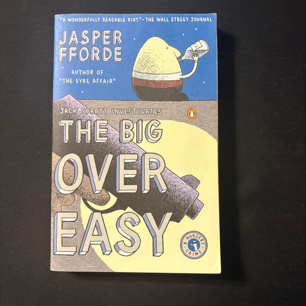 BOOK Jasper Fforde 'The Big Over Easy' (2006) PB humor mystery fiction