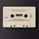 CASSETTE Dick Reinholtz 'Invites You To God's World' Indiana Christian music