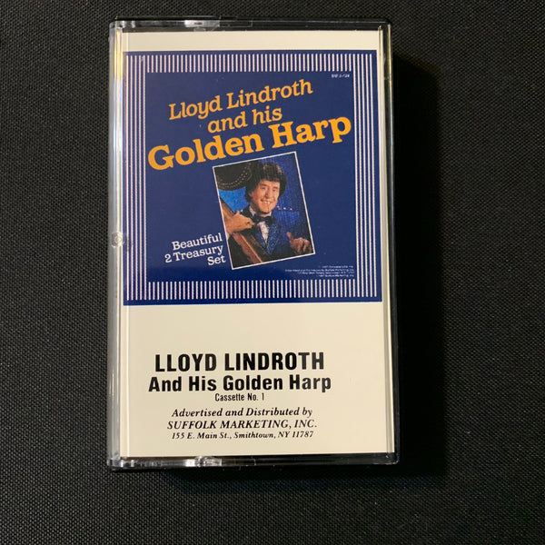 CASSETTE Lloyd Lindroth 'And His Golden Harp' [tape 1] (1987) easy listening tape