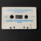 CASSETTE Faron Young's Deputies 'Again' (1989) country
