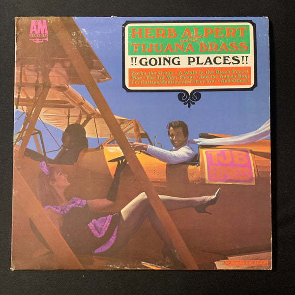 LP Herb Alpert and the Tijuana Brass 'Going Places' (1965) VG/VG Latin jazz easy listening vinyl record