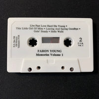 CASSETTE Faron Young 'Memories Volume 1' Step One Records tape