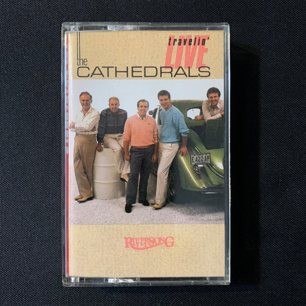 CASSETTE Cathedrals 'Travelin' Live' (1986) gospel tape