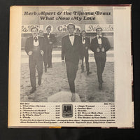 LP Herb Alpert and the Tijuana Brass 'What Now My Love' (1966) VG+/VG easy listening Latin jazz