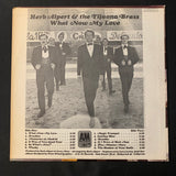 LP Herb Alpert and the Tijuana Brass 'What Now My Love' (1966) VG+/VG easy listening Latin jazz