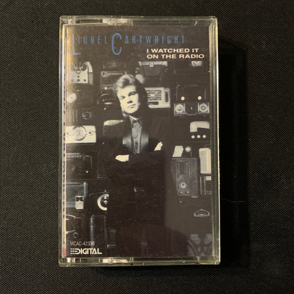 CASSETTE Lionel Cartwright 'I Watched It On the Radio' (1990) country tape
