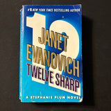 BOOK Janet Evanovich 'Twelve Sharp' (2007) paperback fiction