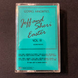 CASSETTE Jeff and Sheri Easter 'Gospel Favorites Vol. III' (1989) Christian music tape