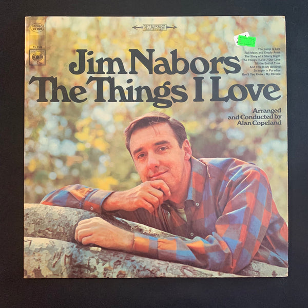 LP Jim Nabors 'The Things I Love' (1967) VG+/VG vinyl record