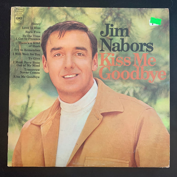 LP Jim Nabors 'Kiss Me Goodbye' (1968) VG+/VG easy listening vinyl record