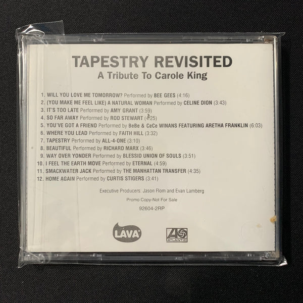 CD Tapestry Revisited: Carole King Tribute rare promo w/hype sticker Celine Dion