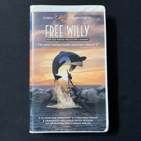 VHS Free Willy (1993) Jason James Richter, Michael Madsen, Lori Petty