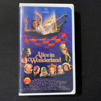 VHS Alice In Wonderland (1999) live action, Robbie Coltrane, Whoop Goldberg