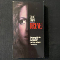 VHS Deceived (1991) Goldie Hawn, John Heard