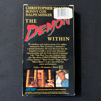 VHS The Demon Within (1972) Christopher Walken, Ronny Cox a/k/a The Mind Snatchers