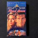 VHS Road House (1989) Patrick Swayze, Kelly Lynch, Ben Gazzara, Sam Elliott