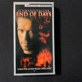 VHS End of Days (1999) Arnold Schwarzenegger, Gabriel Byrne, Kevin Pollak