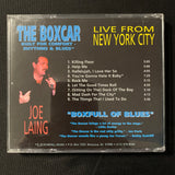 CD Joe 'The Boxcar' Laing 'Boxfull of Blues - Live in New York City' R&B soul