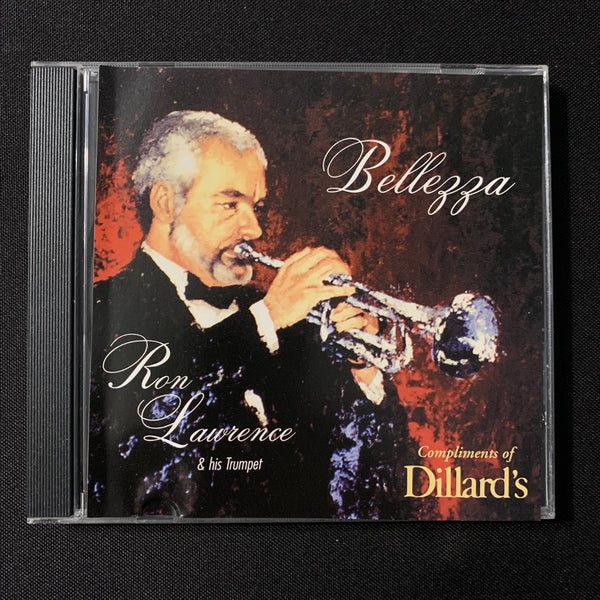 CD Ron Lawrence 'Bellezza' (2001) trumpet pop standards Dillard's instrumental
