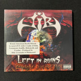 CD Left In Ruins 'Straight Out of Hell' (2008) new sealed American death/thrash