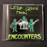 CD Little Green Men 'Encounters' (1995) Texas prog metal trio indie rare