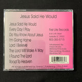 CD The Fabulous Luckett Brothers 'Jesus Said He Would' (1996) South Carolina gospel