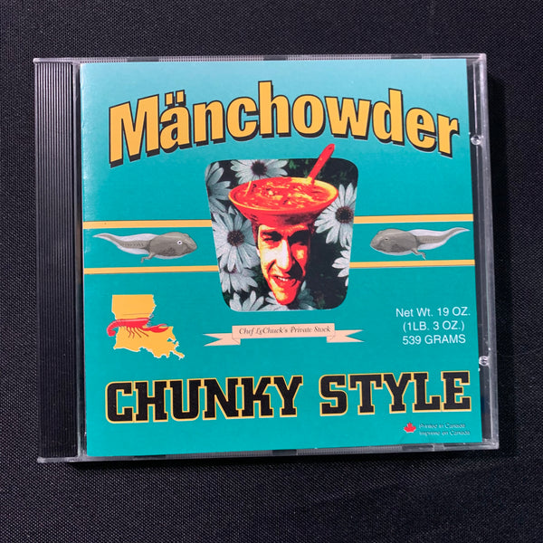 CD Manchowder 'Chunky Style' (1995) comedy rock Kalamazoo MI