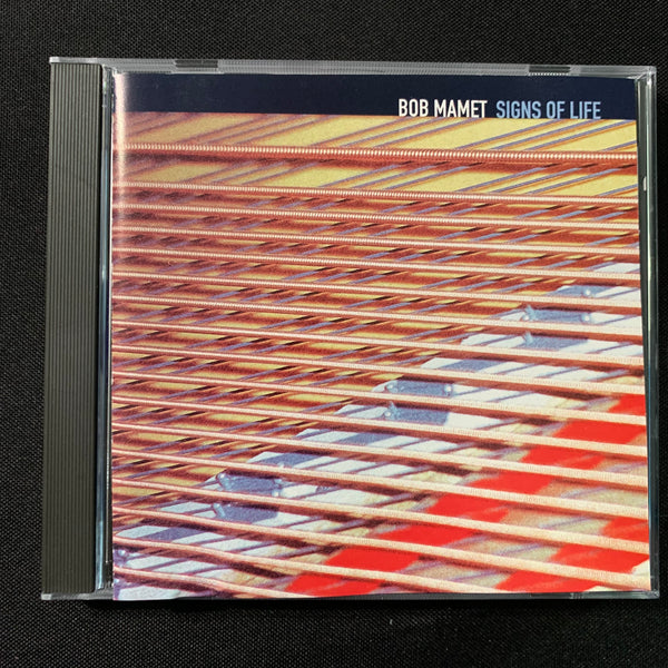 CD Bob Mamet 'Signs of Life' (1994) smooth piano jazz Larry Carlton Alex Acuna